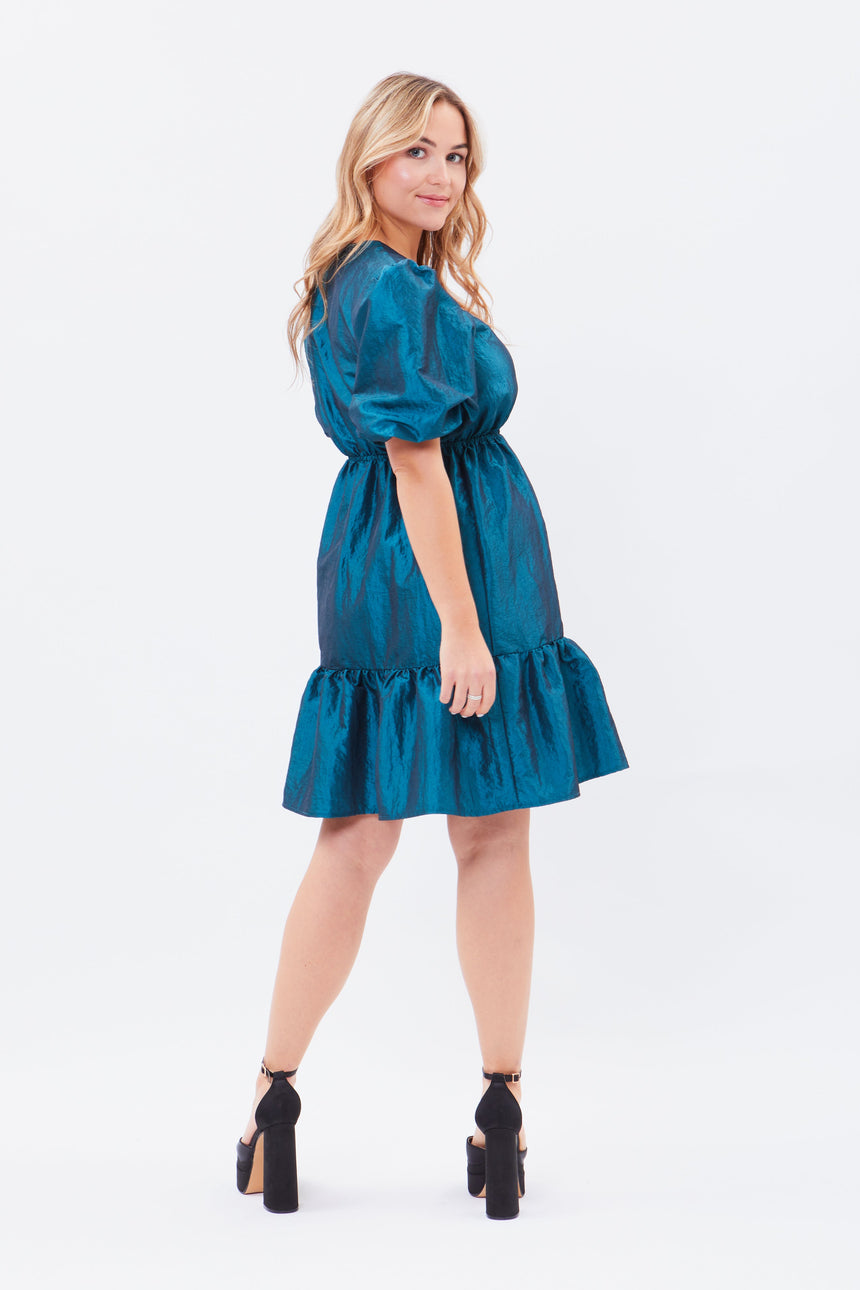 Twisted Wunder Patricia Smock Mini Dress