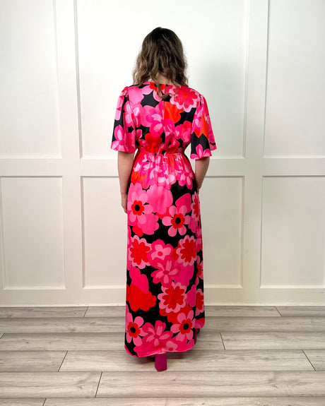 Grace Flower Maxi Dress