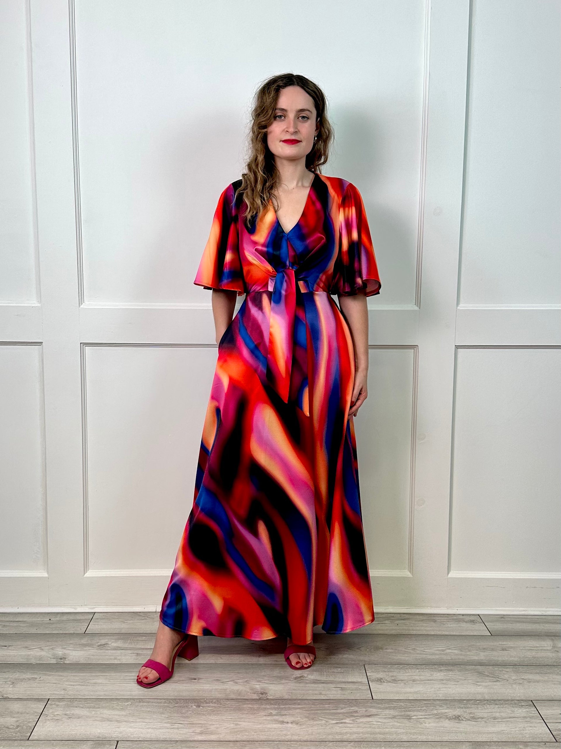 knee length dresses for ladies Petra Maxi Dress - Gold | Stunning Maxi Dress main image 0