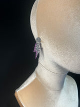 Lilac Wunder Bolt Earrings