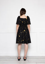 Twisted Wunder Cordella Gold Mini Dress