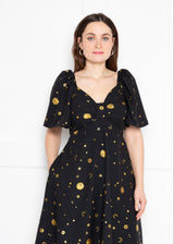 Twisted Wunder Cordella Gold Mini Dress