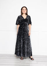 Twisted Wunder Grace Lurex Maxi Dress