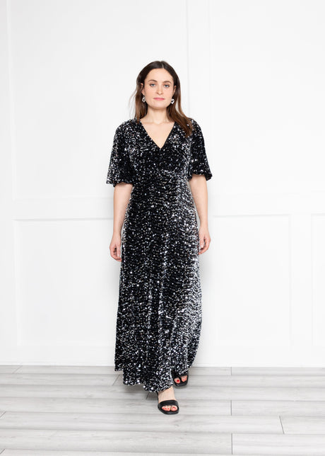 Twisted Wunder Grace Lurex Maxi Dress