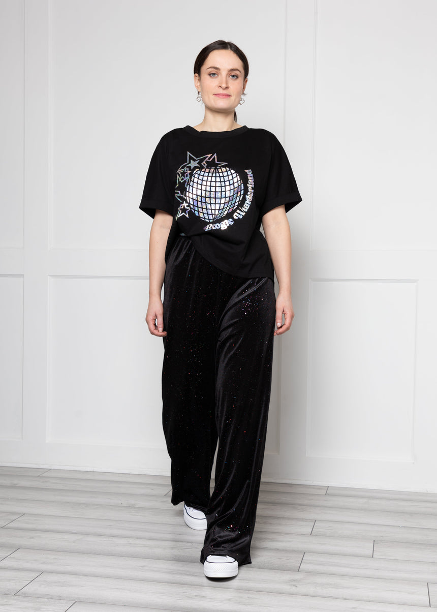 Twisted Wunder Phoebe Glitter Trouser