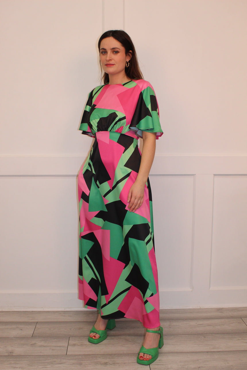 Ziggy Geo Maxi Dress