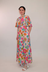 Twisted Wunder Maxi Crepe Dress