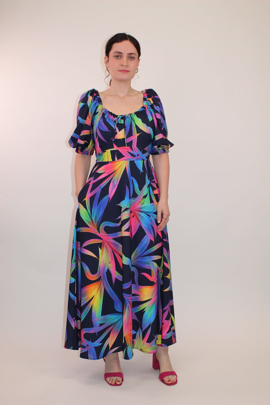 Poppy Midaxi Crepe Dress