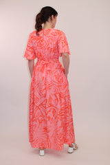 Ziggy Maxi Dress in Abstract Print