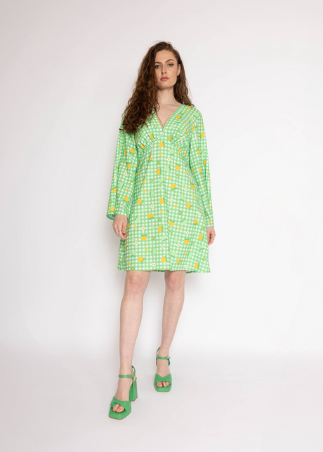 Twiggy Check Mini Dress