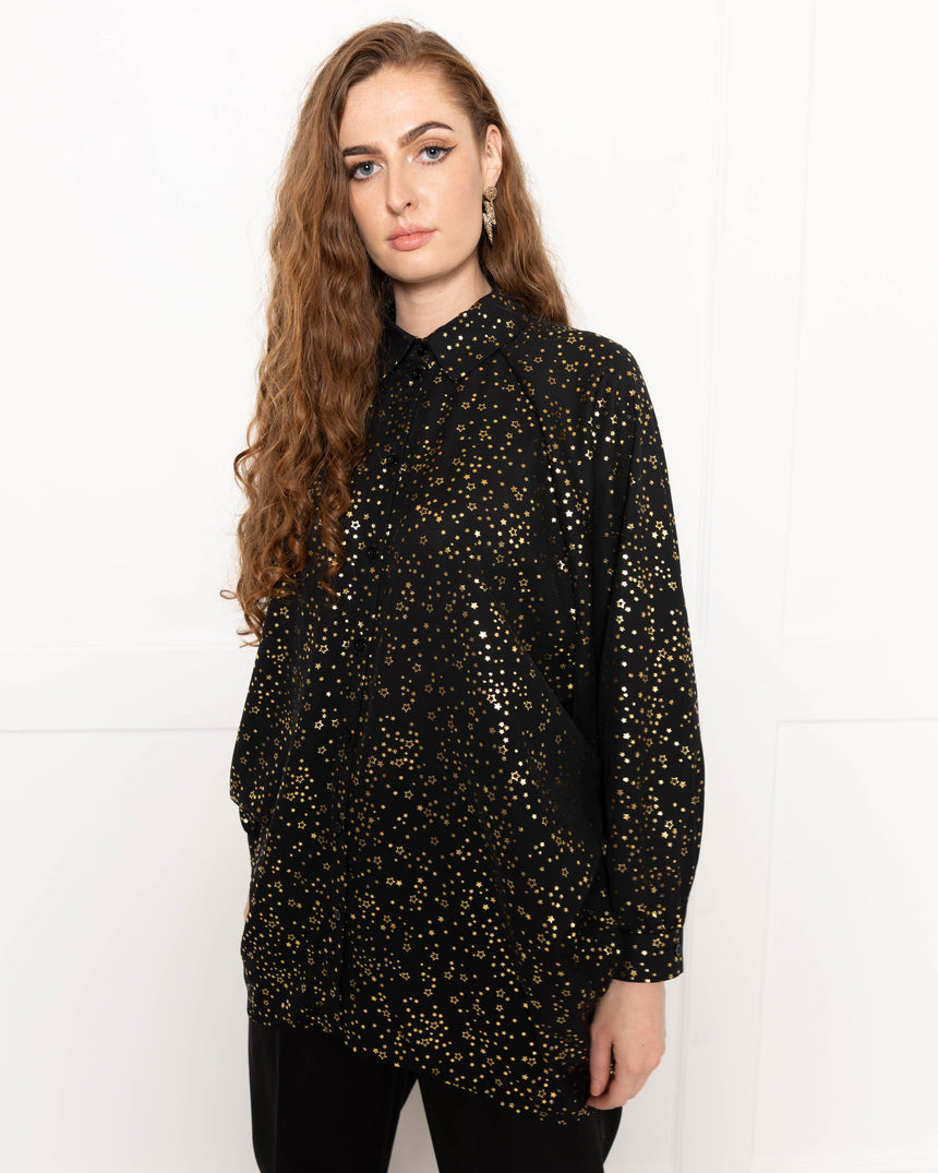 Star Foil Stacey Shirt