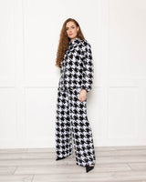 Sequin Hounds Tooth Trouser