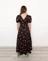 Bertie Midaxi Cherry Print Dress