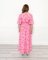 Kai Maxi Dress in Cherry Hearts