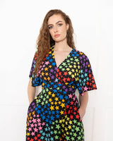 Vivienne Maxi Dress in Multi Star