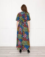 Vivienne Maxi Dress in Multi Star