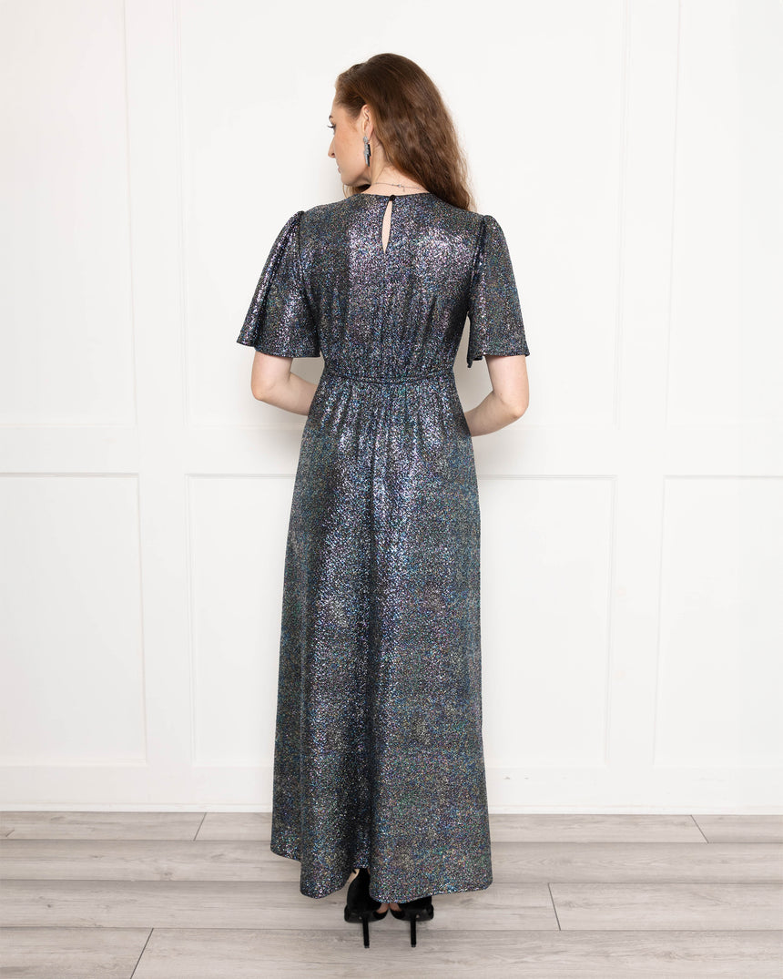 Sophia Multi Foil Maxi Dress