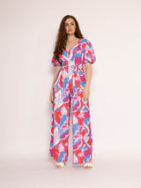 Twisted Wunder Puff Sleeve Buttercup Jumpsuit
