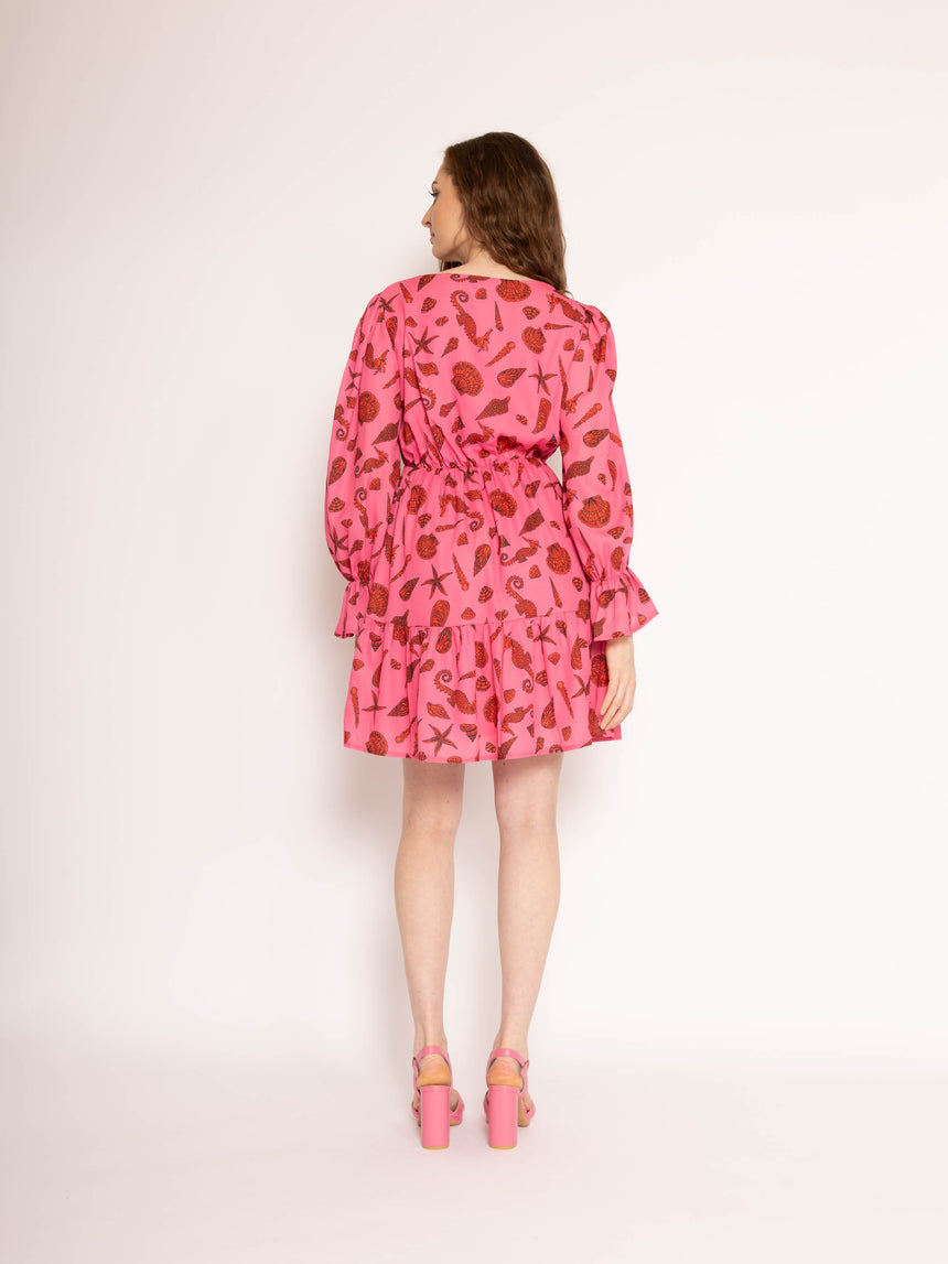 Twisted Wunder Pip Seashell Mini Dress