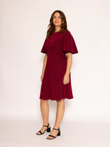 Twisted Wunder Ziggy Magenta Mini Dress