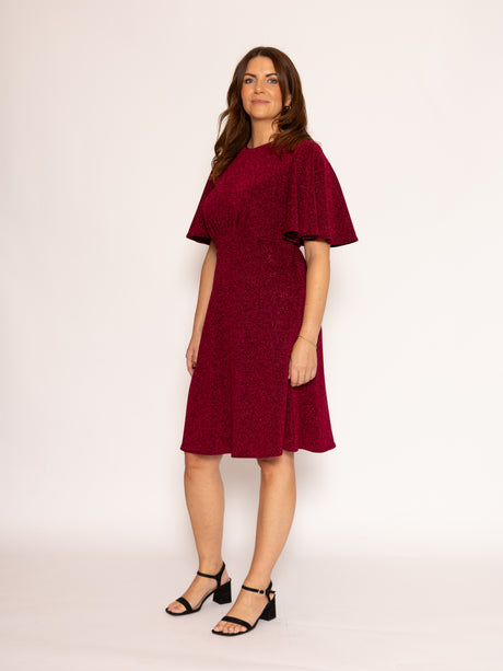 Twisted Wunder Ziggy Magenta Mini Dress