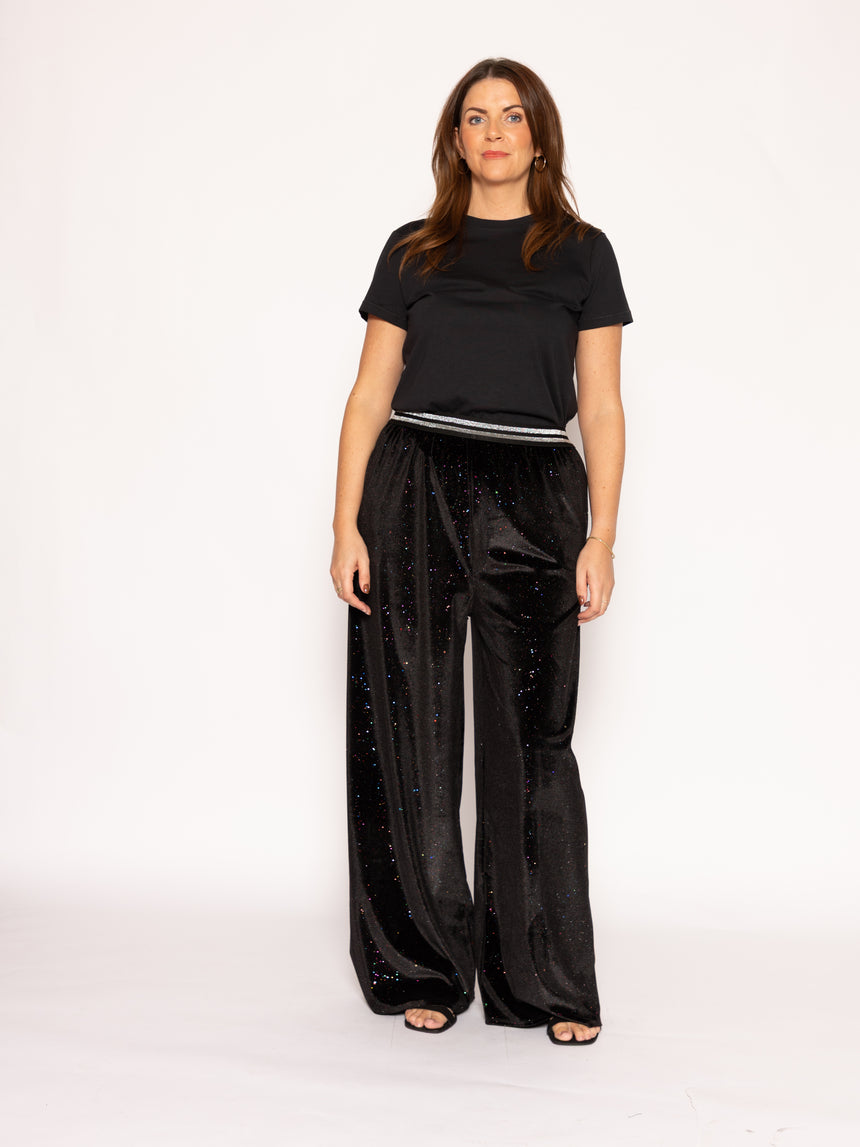 Twisted Wunder Phoebe Glitter Trouser