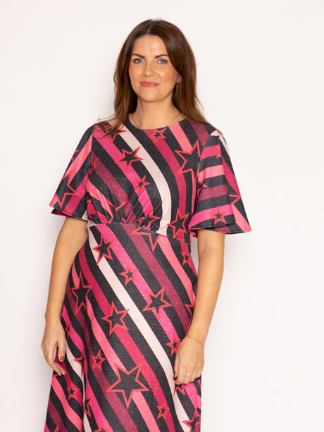 Twisted Wunder Ziggy Twin Star Maxi Dress