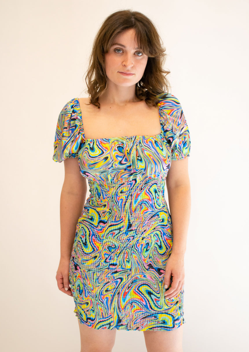Mini Swirl Dress
