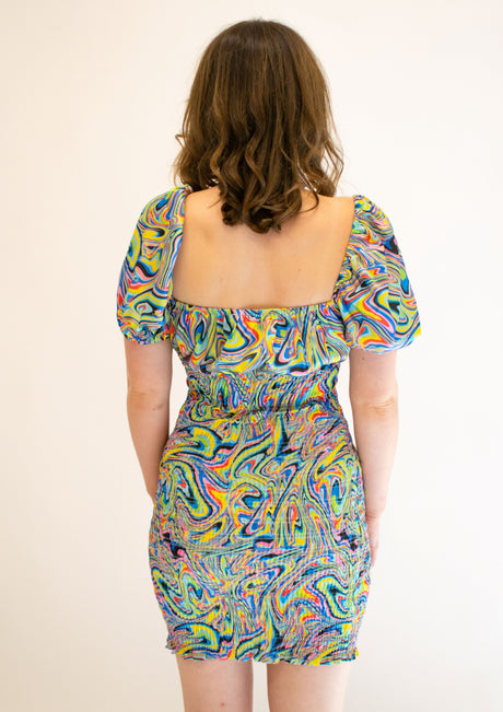 Mini Swirl Dress