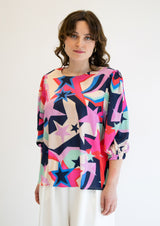 Ziggy Star Print Blouse